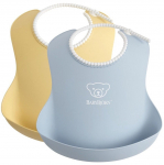 Pudip&otilde;ll BabyBjorn Soft, sinine/kollane, termoplastiline elastomeer (tpe), 4 kuud