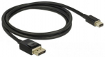 Juhe Delock Displayport, Mini Displayport, 1 m