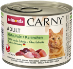 Kassi m&auml;rgtoit Animonda Carny Adult, k&uuml;&uuml;likuliha/kanaliha/kalkun, 0.2 kg