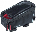 Mobiiltelefoni kott Basil, pol&uuml;ester, must v.