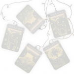 J&otilde;ulutuled AmeliaHome Reindeers Mess, 1.5 m, valge, 5 LED