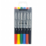 Vildikad Marvy Fabric Marker Fine 522-6A, &uuml;hepoolsed, 6 tk
