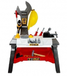 Laste t&ouml;&ouml;riistakomplekt Super Tools Play Set, valge v./punane v./hall v.