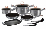 Poti ja panni komplekt, koos tarvikutega Berlinger Haus Metallic Moonlight BH-6021