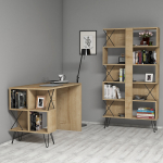 Kontorim&ouml;&ouml;bli komplekt Kalune Design Extra 845HCT3829, tamm v., 167.3 cm x 90 cm x 22 cm