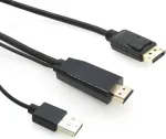 Juhe MicroConnect HDMI to DisplayPort HDMI male, Displayport male, 1 m, must v.