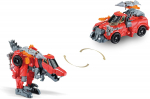 Transformer VTech Switch & Go Dinos Fighter Velocirapture 80-528764, 13.3 cm, punane