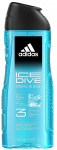 Meeste kehapesugeel Adidas Ice Dive, 400 ml