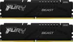Operatiivm&auml;lu (RAM) Kingston Fury Beast Black KF556C36BBEK2-64, DDR5, 2 x 32 GB, 5600 MHz