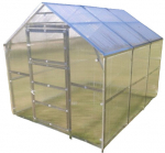 Kasvuhoone Klasika Bernard, pol&uuml;karbonaat, 6 x 2.35 m