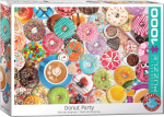 Pusle Eurographics Donut Party 474769, 48.9 cm x 67.3 cm, 1000 tk, mitmev&auml;rviline