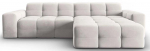 Nurgadiivan Micadoni Home Kendal Velvet 4 Seats, helehall v., parem, 256 x 173 cm x 79 cm