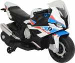 Laste elektriline mootorratas Lean Toys BMW S1000RR, valge v.
