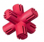 M&auml;nguasi koerale, tassimiseks Barry King Cross 15005, &Oslash; 12.5 cm, punane v.