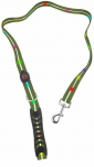 Koera rihm Doggy Village Signal Leash MT7122, tumeroheline v., 1.2 m x 25 mm
