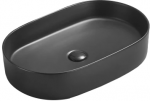 Vannitoa kraanikauss Mexen Celia 22206085, keraamiline, 60 cm x 38 cm x 12.2 cm, must