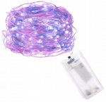 J&otilde;ulutuled MicroLED "Smart", 1.9 m, roosa / sinine v., 20 LED