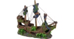 Akvaariumi dekoratsioon Flamingo Shipwreck 410151, 0.72 kg, pruun v./roheline v., 31 cm