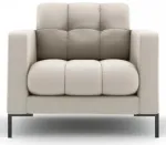Tugitool Micadoni Home Mamaia 1 Seat, beež v., 87 cm x 92 cm x 75 cm