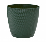 Lillepott Form Plastic Mika Eco 4590-075, plastik, roheline v.