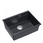 K&ouml;&ouml;givalamu Quadron Logan 100, graniit, 59 cm x 45 cm x 21.5 cm, must v./roostevaba teras v./hall v.