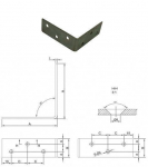 Nurk Haushalt, 3.2 cm x 1.5 cm x 3.2 cm, nikkel v.