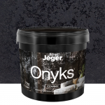 Dekoratiivkrohv, seinale Jeger Onyks Black, must, 7 kg