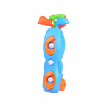 Spordim&auml;ngude komplekt, minigolfi komplekt + ratastel alus koos tarvikutega Jokomisiada SP0765, eriv&auml;rviline