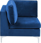 Mooduldiivan Beliani Evja, sinine v., 85 x 85 cm x 84 cm