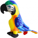 Pehme m&auml;nguasi papagoid Lean Toys 16850, mitmev&auml;rviline, 20 cm