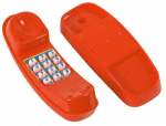 Laste m&auml;nguv&auml;ljaku telefon 4IQ, 20.5 cm x 7 cm x 8.5 cm, punane v.