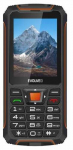 Mobiiltelefon Evolveo StrongPhone SPZ6OG, 128 MB, must v., oranž v.