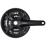 Eesmine hammasrattaplokk Shimano Acera FC-MT210-3 175MM 3x9-speed EFCMT2103EX422CL, alumiinium/teras, must v.