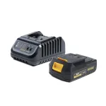 Aku ja laadija komplekt Grunder, 18 V, li-ion, 2000 mAh