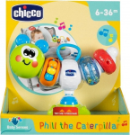 Arendav m&auml;ng, r&ouml;&ouml;vik Chicco Baby Senses Phill, 13 cm, mitmev&auml;rviline