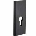 Ukse lukuaugu kate Kuchinox LZ3_902A, must v., 11.7 cm x 5 cm