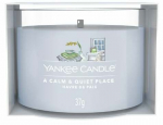 K&uuml;&uuml;nal, l&otilde;hna Yankee Candle A Calm & Quiet Place Mini, 10 h, 37 g, Sinine