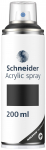 Aerosoolv&auml;rv Schneider Paint-It 030, dekoratiivne, must, 0.2 l