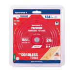 Saeketas Specialist+ Premium, 184 mm x 20 mm