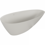 Vann, teisaldatav Mexen Milano, 170 cm x 86 cm x 54 cm, ovaalne, valge