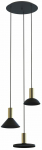 Valgusti lagi Nowodvorski Hermanos 8030, GU10, 3 x 10 W, must v.