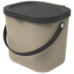 Pr&uuml;gikast Rotho Albula Cappucino THK-076852, must v./beige, 6 l, 20.8 cm x 20 cm