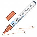 Tekstimarker Schneider Paint-lt 010, 0.8 mm, metall/vask