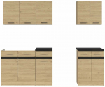 K&ouml;&ouml;gikomplekt Junona, bernstein oak v., 1.8 m