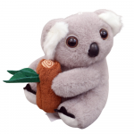 Pehme m&auml;nguasi, v&otilde;tmehoidja koala 22565, hall, 12 cm