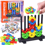 M&auml;ng, geomeetrilised kujundid Rainbow Montessori, 14 cm, mitmev&auml;rviline