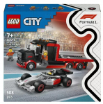 Konstruktor LEGO&reg; City F1&reg; esitlusveok Audi F1&reg; v&otilde;idus&otilde;iduautoga 60493, 508 tk