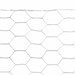 V&otilde;rk Hexagonal Garden Center, 25 x 25 x 0.8 mm, 50 cm, 10 m, tsingitud