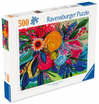 Pusle Ravensburger Color Burst, 36 cm x 49 cm, 500 tk, mitmev&auml;rviline