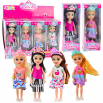 Nukk Lean Toys Beauty Princess, 14 cm, (v&auml;rv/disain valitakse juhuslikult)